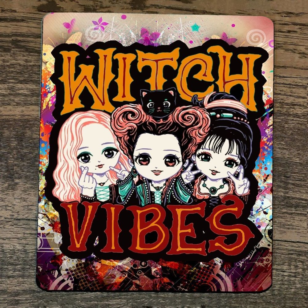 Mouse Pad Witch Vibes‎ Halloween